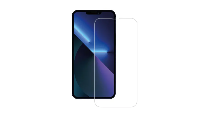 Vivanco 2D Displayschutzglas für iPhone 13, iPhone 13 Pro
