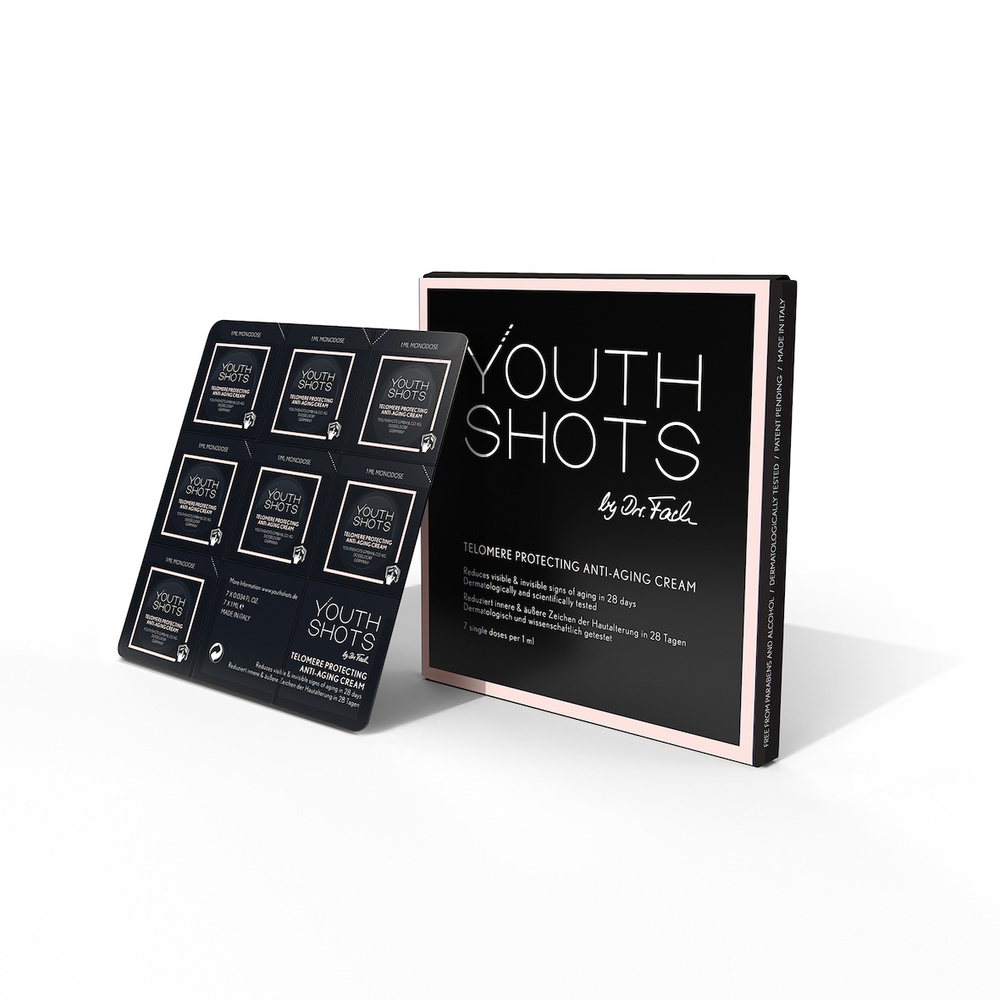 youthshots by dr. fach Blister de crème pour le visage 7ml. Face Cream