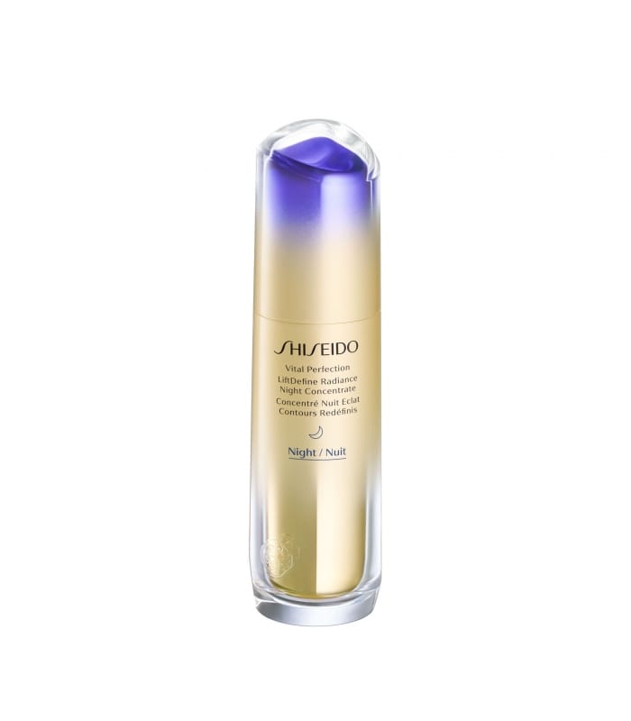 Shiseido-VITAL PERFECTION-Concentré Nuit Éclat Contours Redéfinis