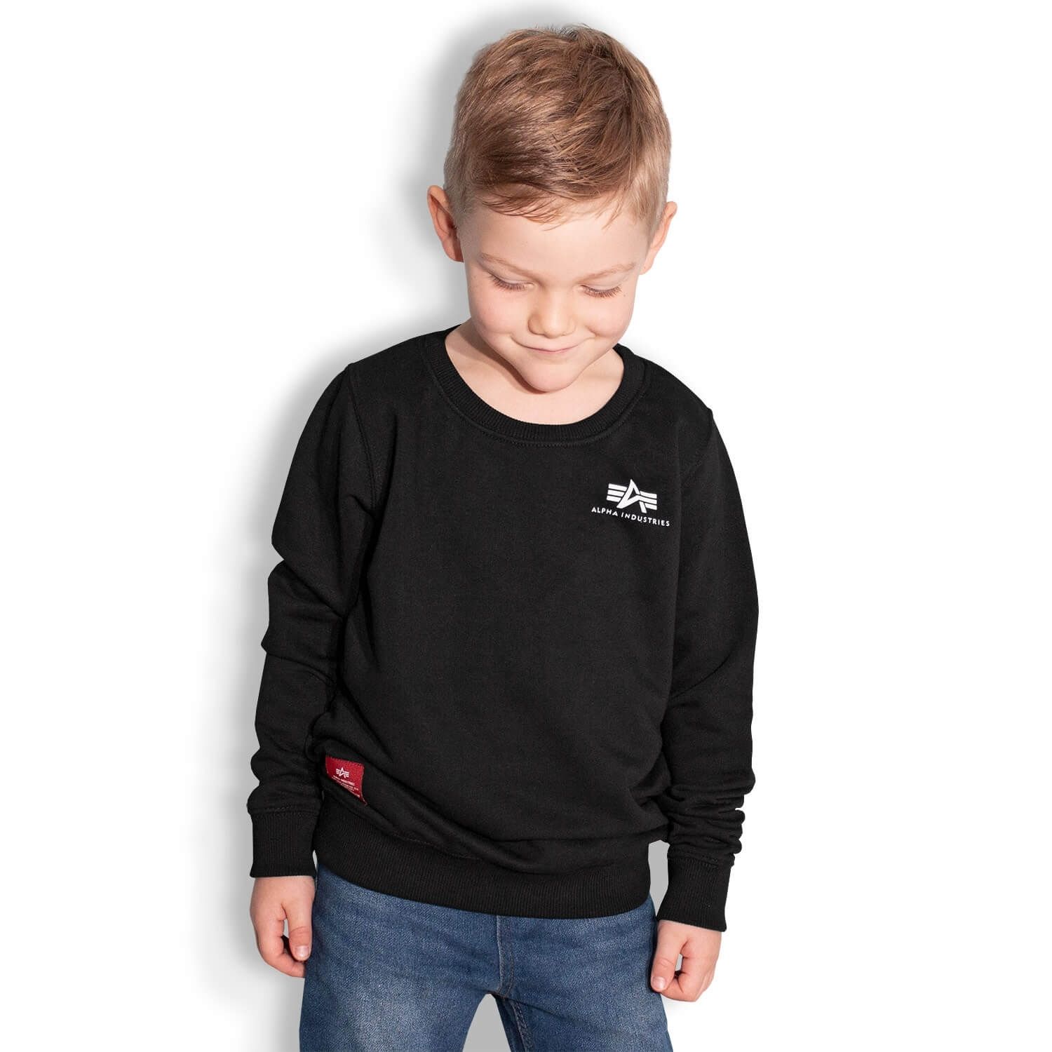 Kids Basic Sweater Small Logo