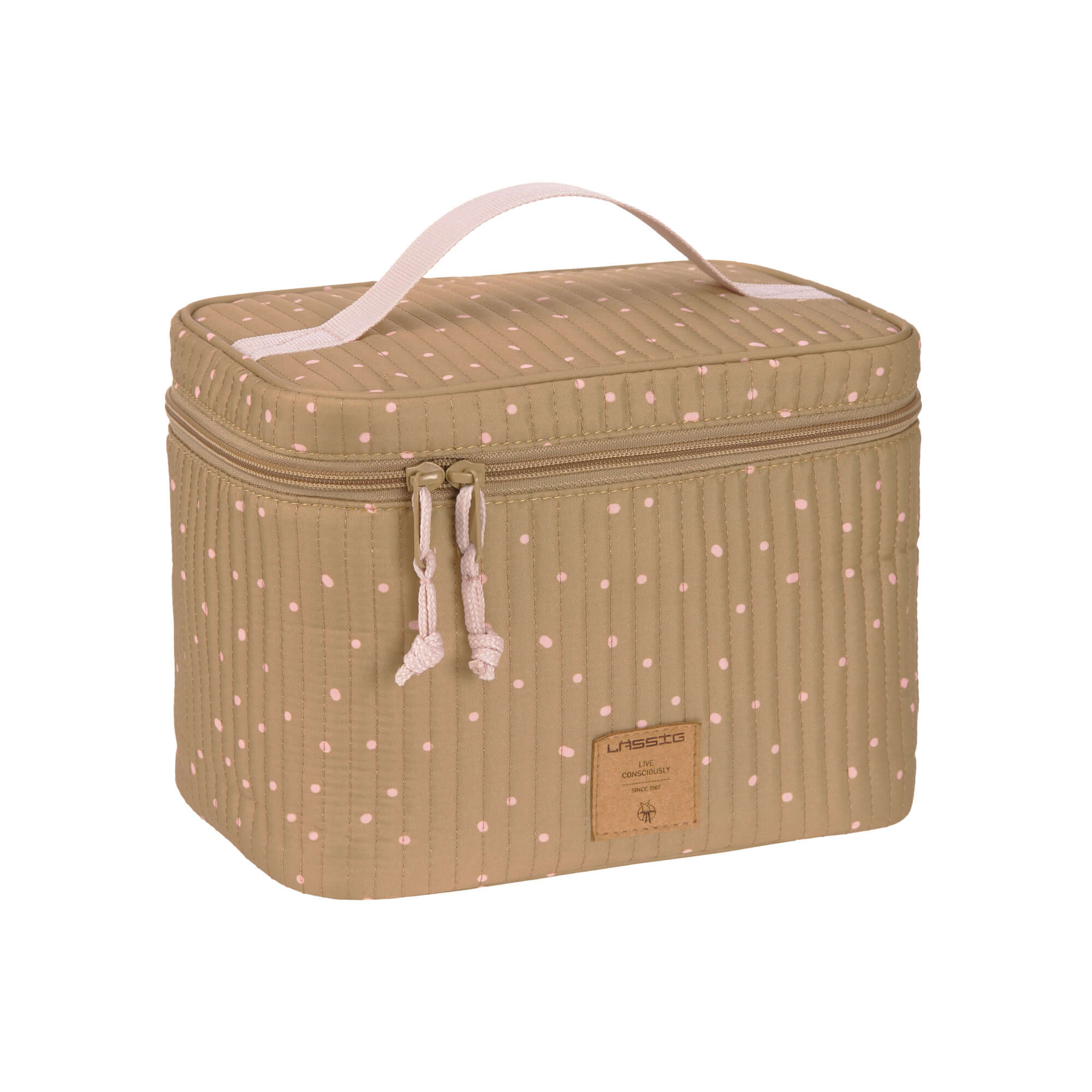 Wickeltisch Organizer - Nursery Caddy To Go, Dots Curry