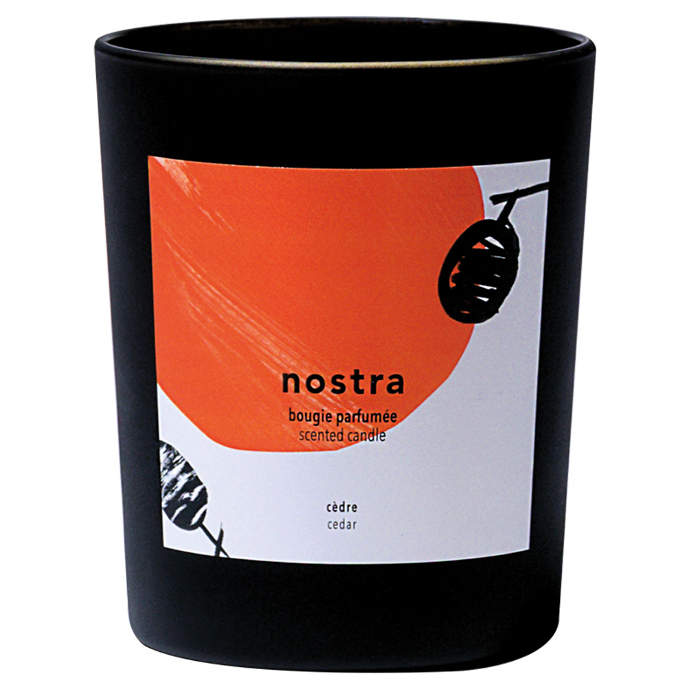 Nostra Bougie senteur Cèdre Bougie parfumée