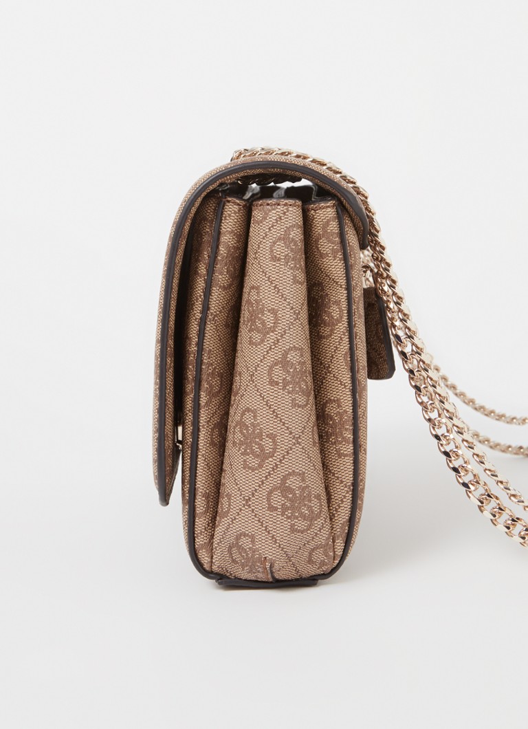 Borsa a tracolla GUESS Noelle con stampa logo