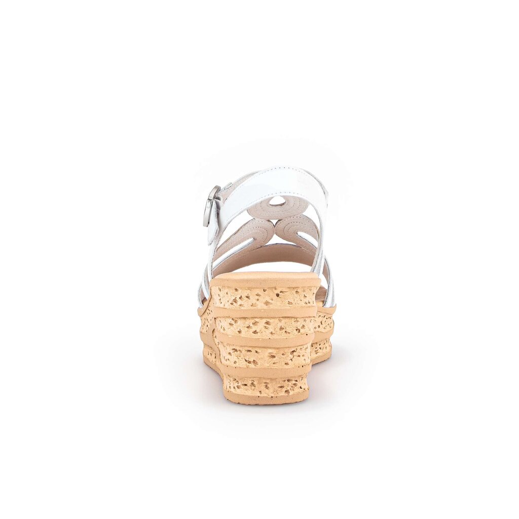 Gabor fashion Keilsandalette weiß