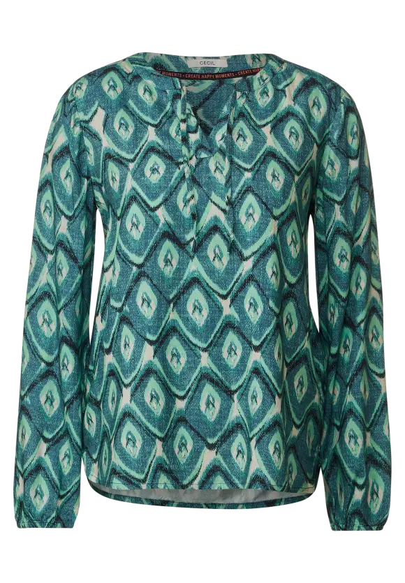 CECIL Bluse mit Alloverprint