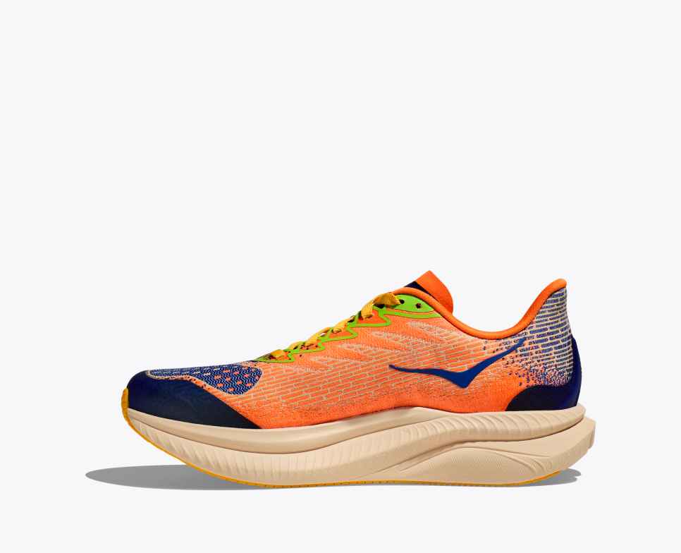 Mach 6 Ultramarine / Electric Tangerine