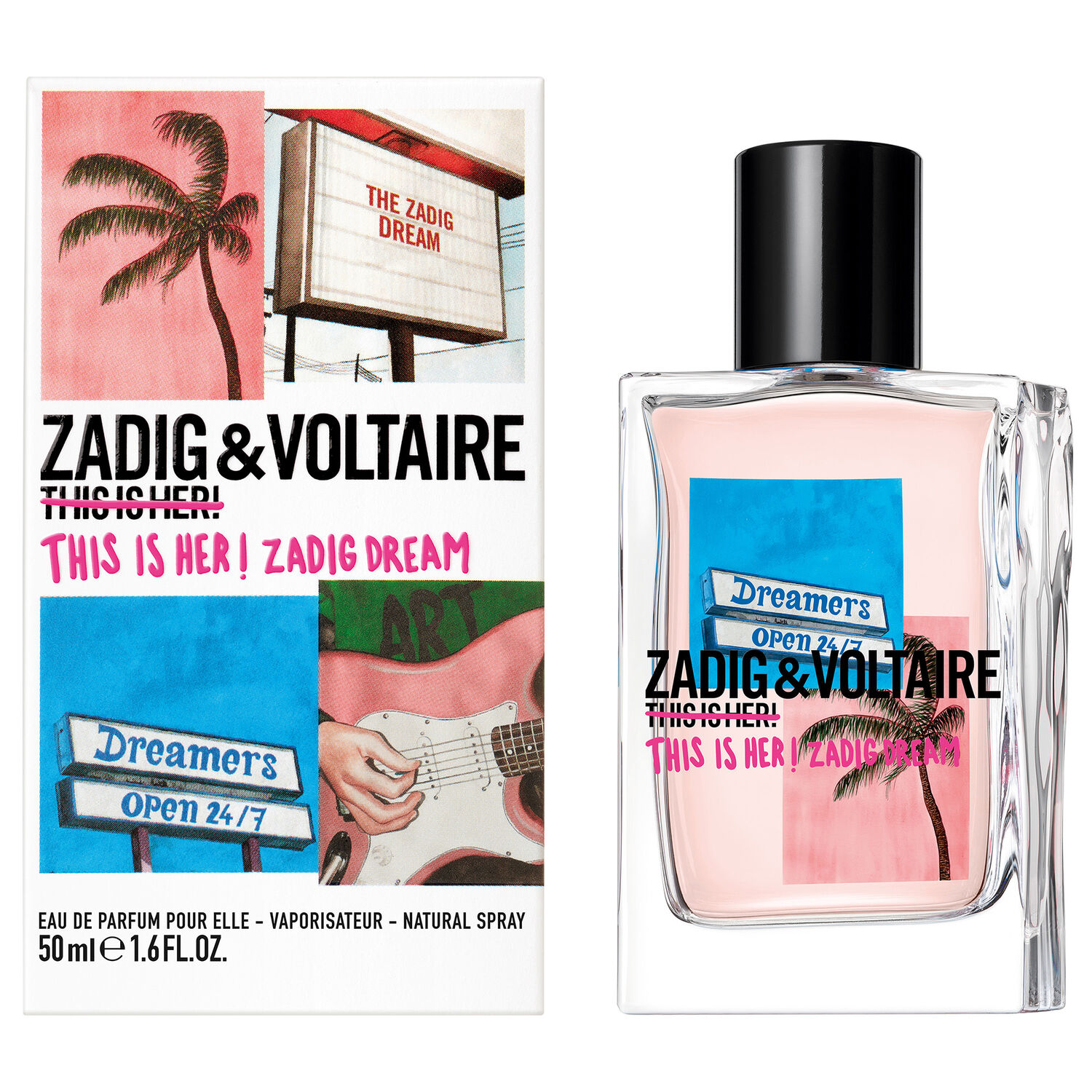 Zadig & Voltaire This is Her! Zadig Dream Eau de Parfum - Notes fleuries et fruitées