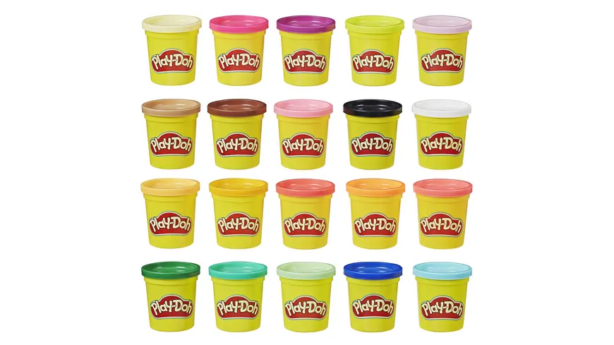 Hasbro - Play-Doh Super Farbenset (20er Pack) 1680 g