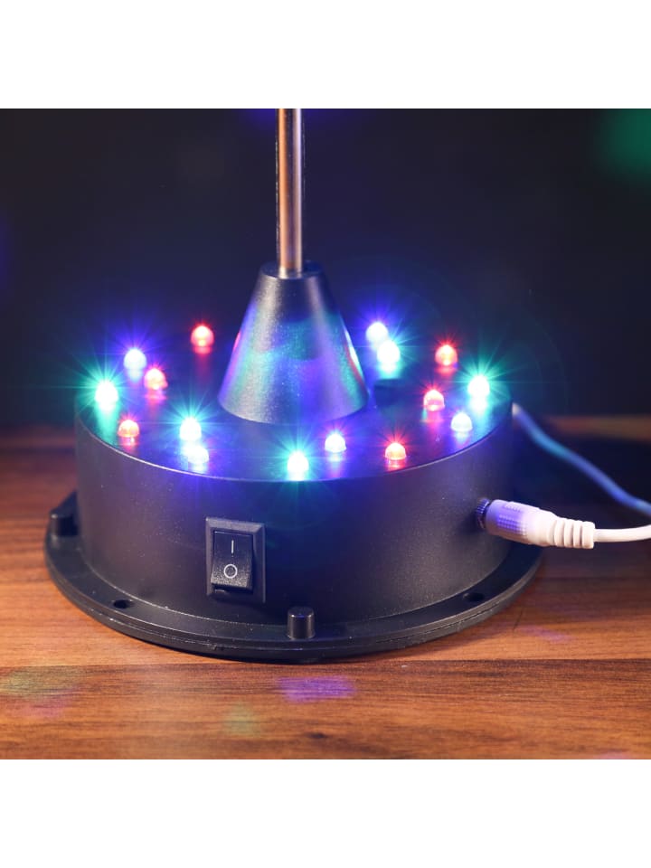 SATISFIRE Discokugel mit Motor und LED Beleuchtung in bunt günstig kaufen onesize