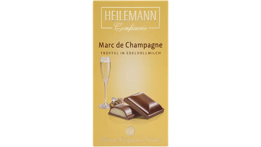 Heilemann Marc de Champagne-Trüffel Edelvollmilch-Schokolade 100 g