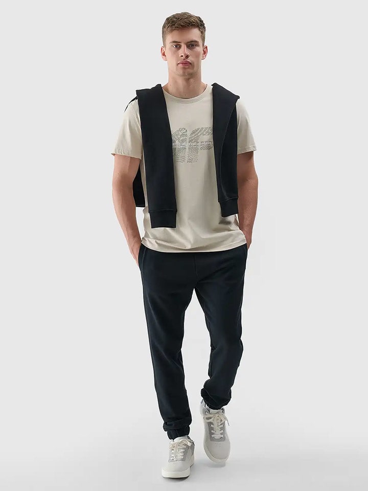 4F Sweathose in Schwarz günstig kaufen