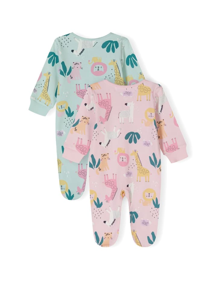 Minoti 2er. Set: Strampler 24babypack20 in mint günstig kaufen