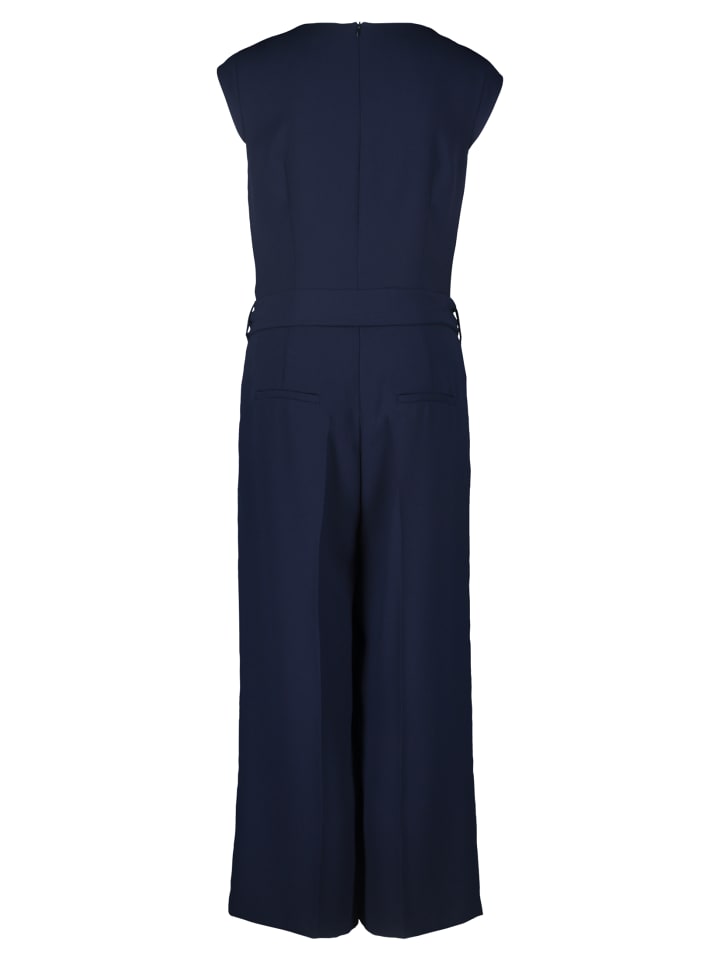 CARTOON Jumpsuit mit Bindegürtel in Navy Blue günstig kaufen 44