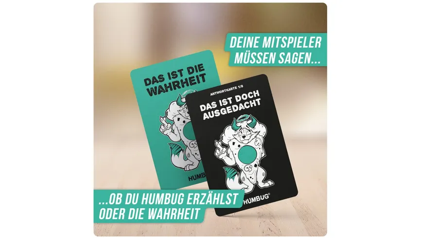 Denkriesen - HUMBUG Original Edition Nr. 2 - Das zweifelhafte Kartenspiel