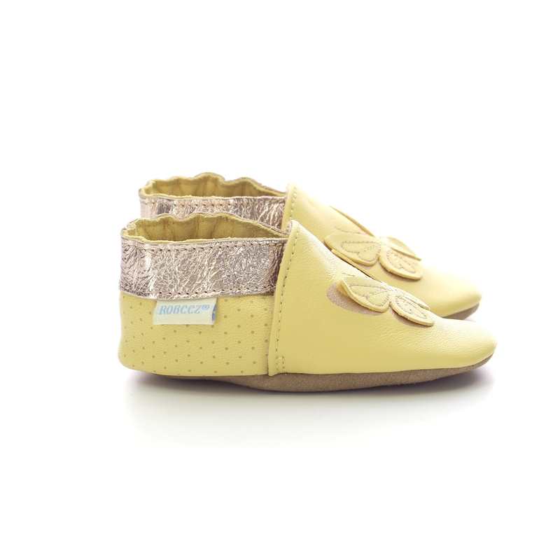 Chaussons cuir tannage vegetal Fly In The Wind