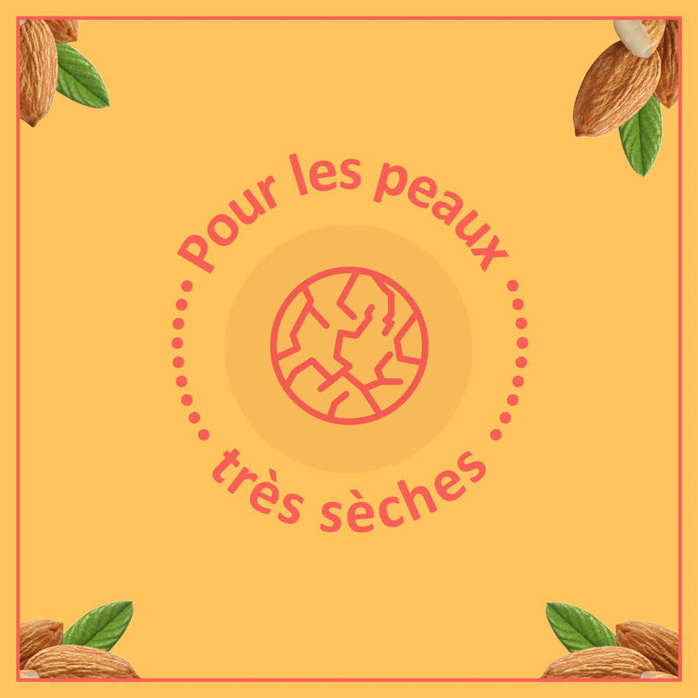 le petit marseillais Huile Sèche Sublimante, Beurre de karité, Amande douce & Huile d'argan 150 ml Démélant