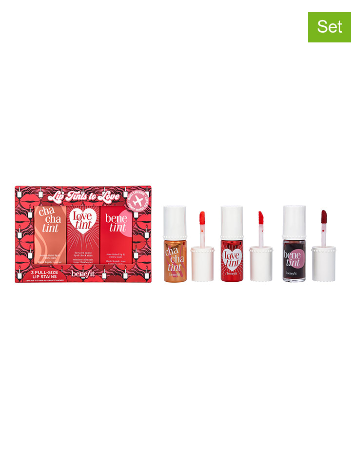 Benefit 3er-Set: Lippentint 