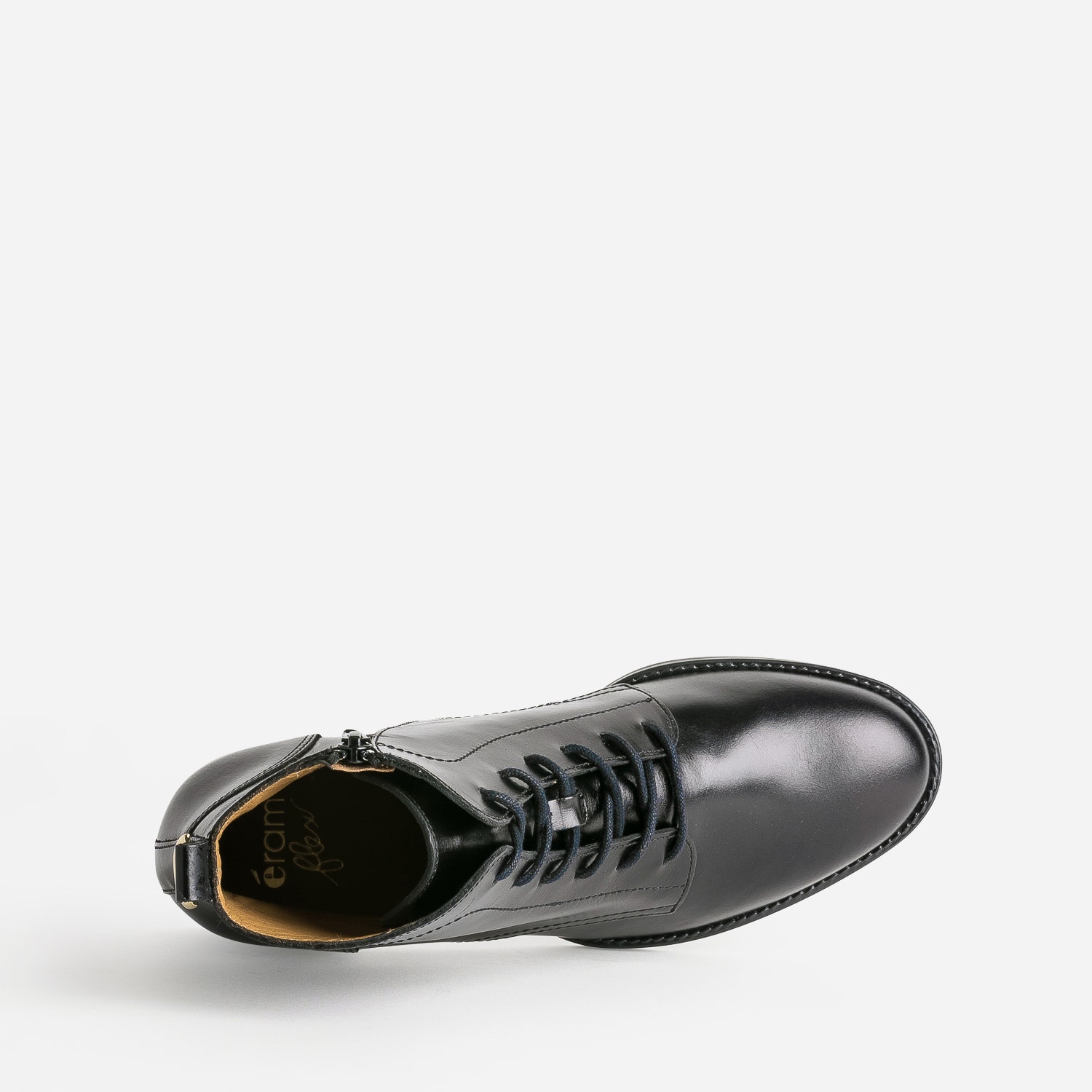 Bottine ERAM FLEX noir en cuir