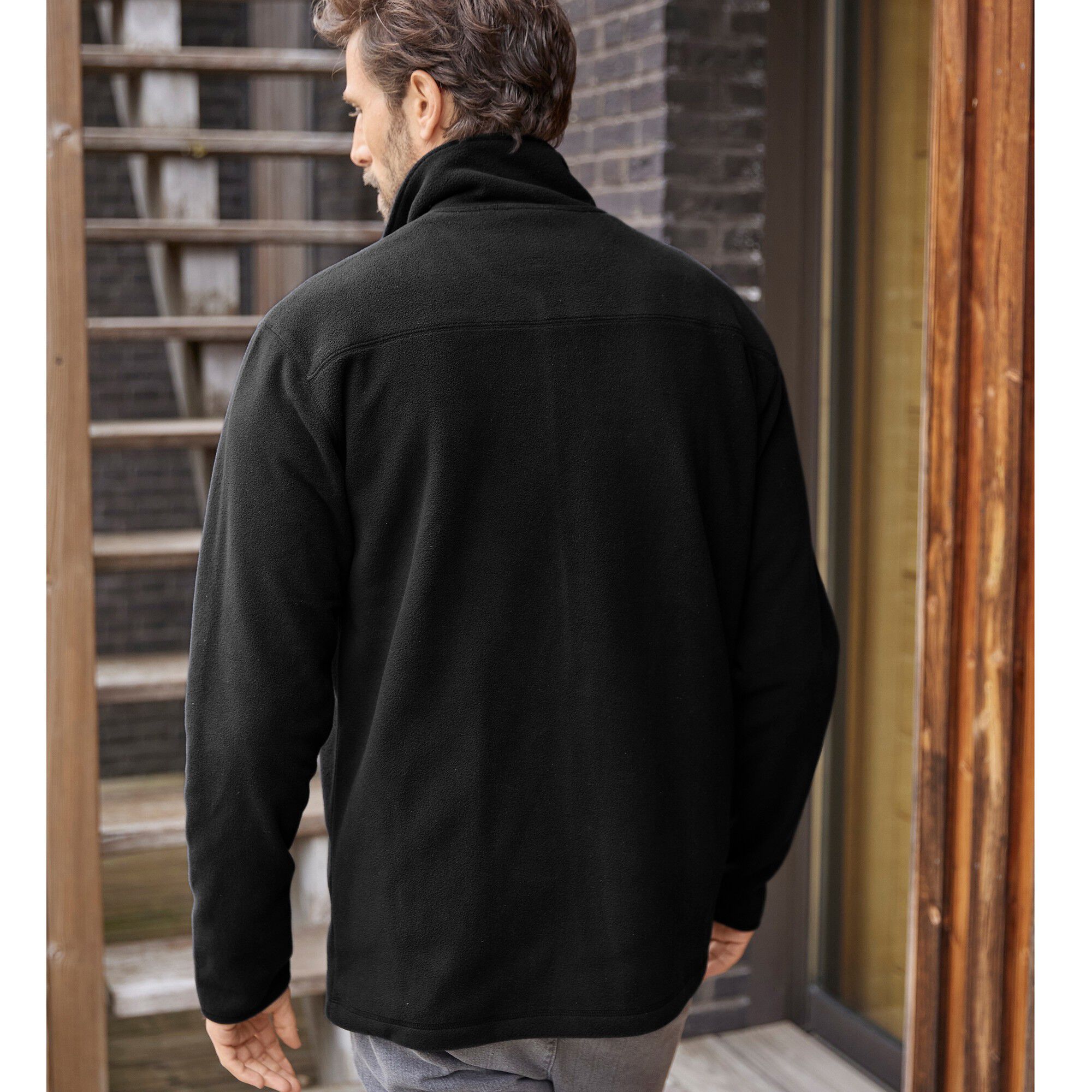 Blouson zippé maille micropolaire