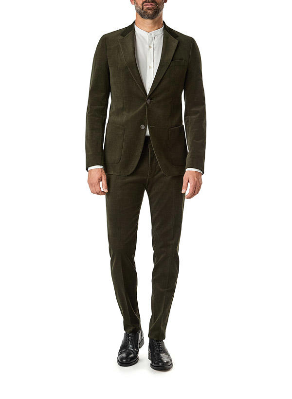 Strellson, Anzug Arndt-Melwin, Slim Fit, Cord, grün