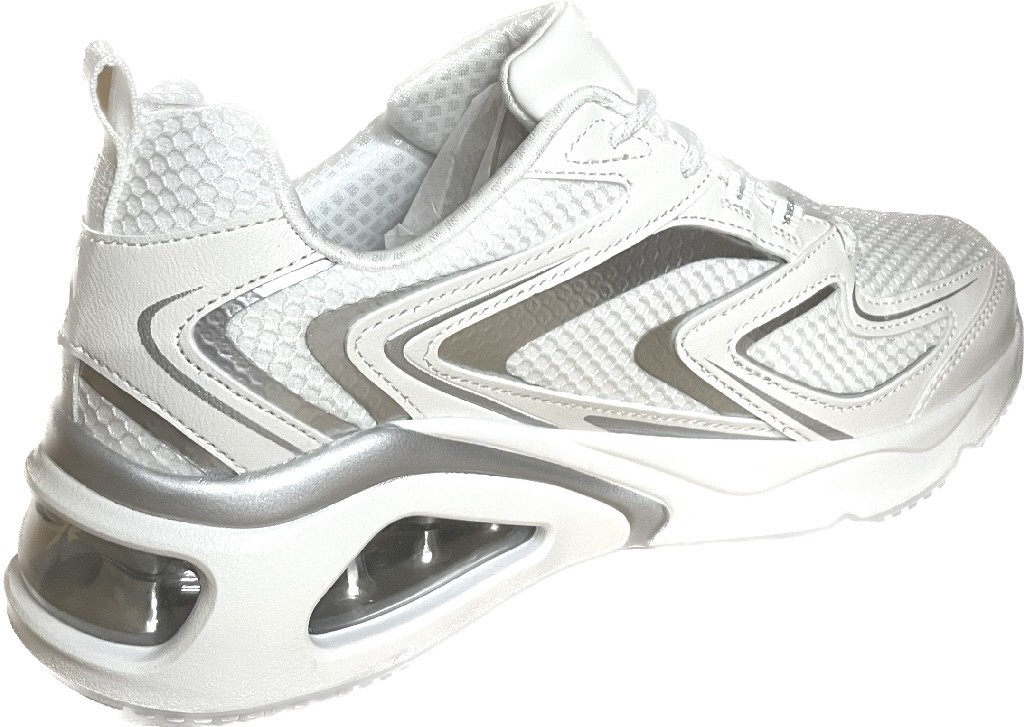 SKECHERS Freizeit Schnürer weiss Tres-Air - Vision-Airy