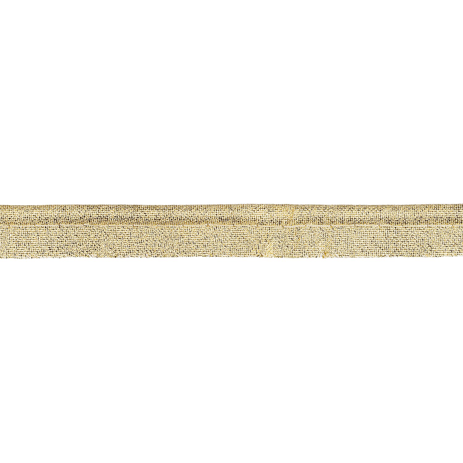 buttinette Paspelband, gold glitzernd, 4 mm Ø, 5 m