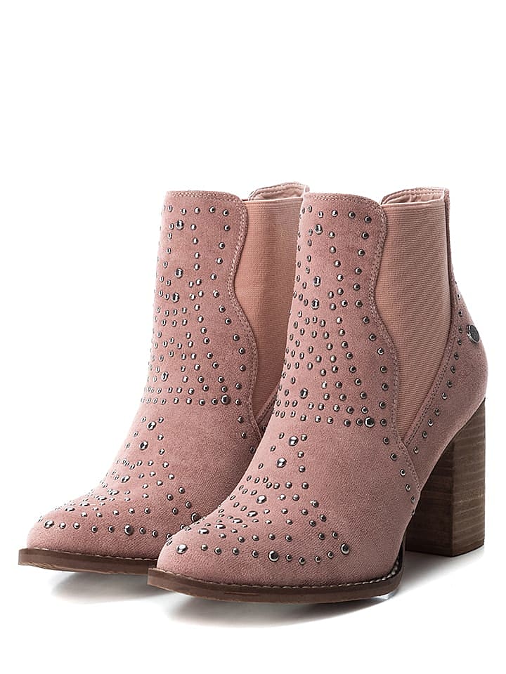 Xti Chelsea-Boots in Rosa günstig kaufen 40