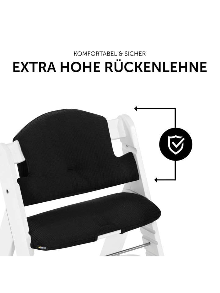 Hauck Sitzkissen / Hochstuhlauflage für Alpha Hochstuhl - in schwarz günstig kaufen onesize