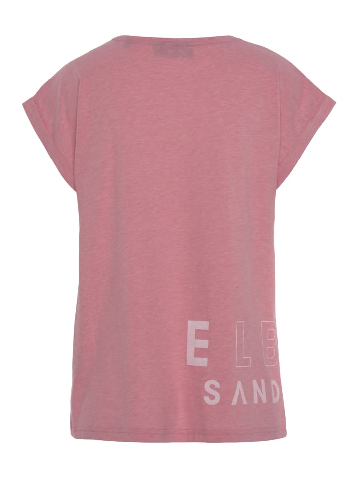 ELBSAND T-Shirt in pink günstig kaufen