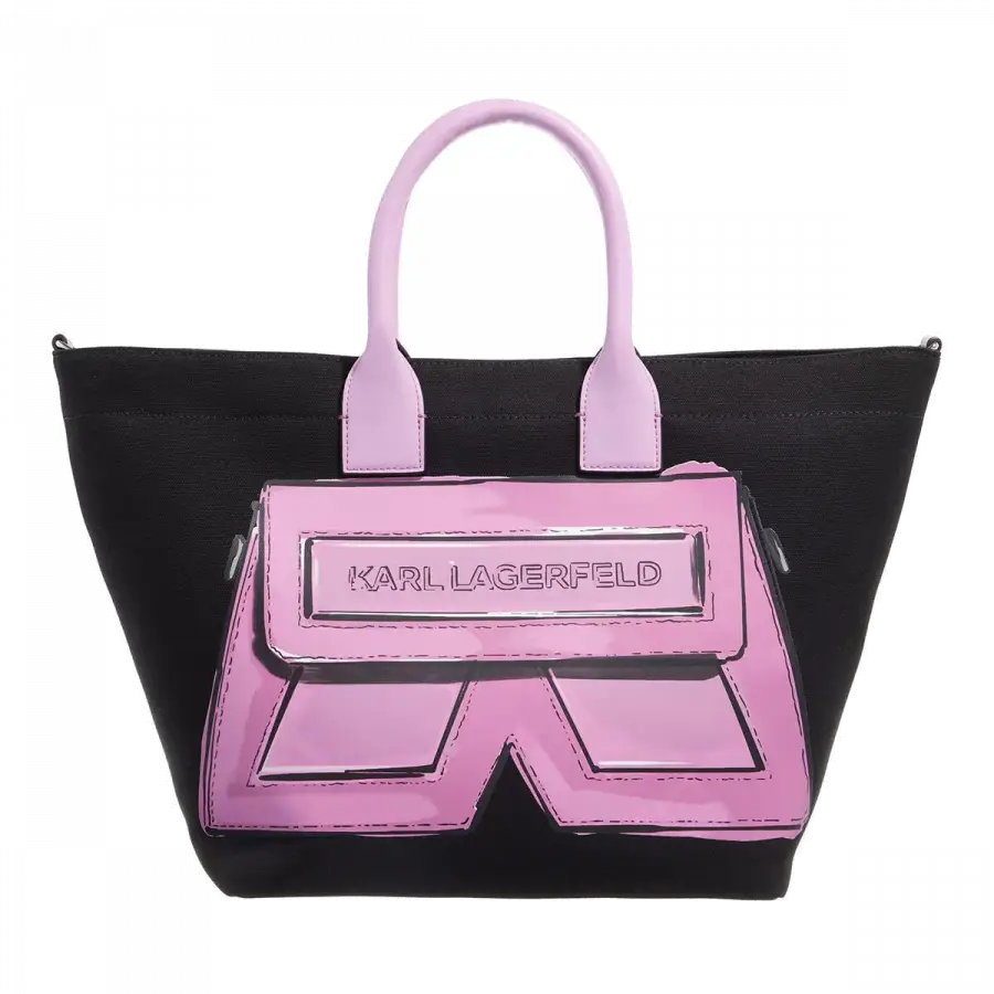 Karl Lagerfeld - Karl Lagerfeld Shoulder Bags Kunstleder Black - schwarz