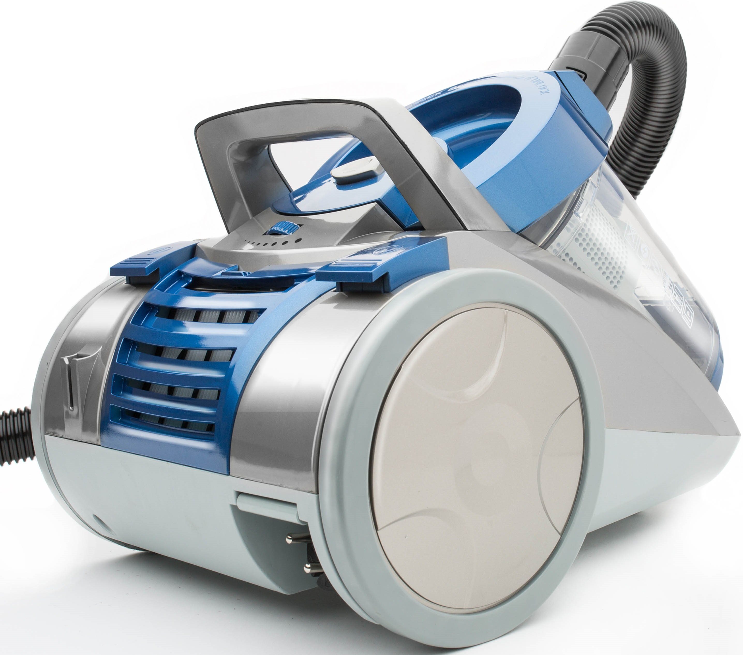 TurboTronic by Z-Line Bodenstaubsauger TurboTronic Multi Zyklon, 900 W, Beutellos, - CV04 Blau Staubsauger leistungsstarker Bodenstaubsauger 22kPa Saugkraft 900W ohne Beutel Trockensauger Parkett Tierhaare beutellos