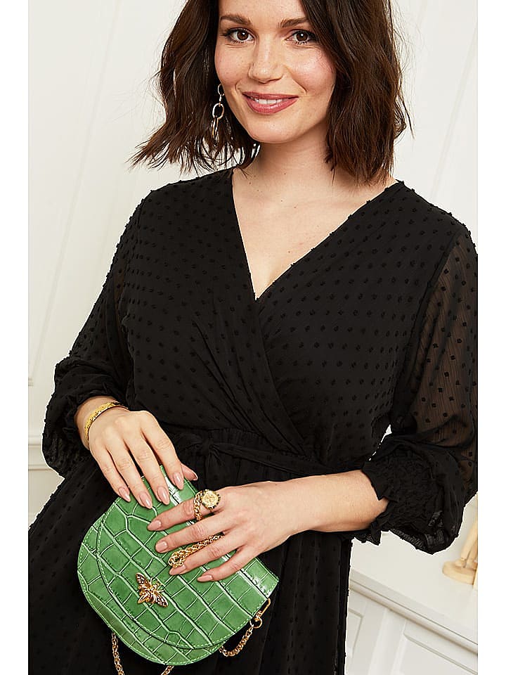 Curvy Lady Kleid in Schwarz günstig kaufen 40/42