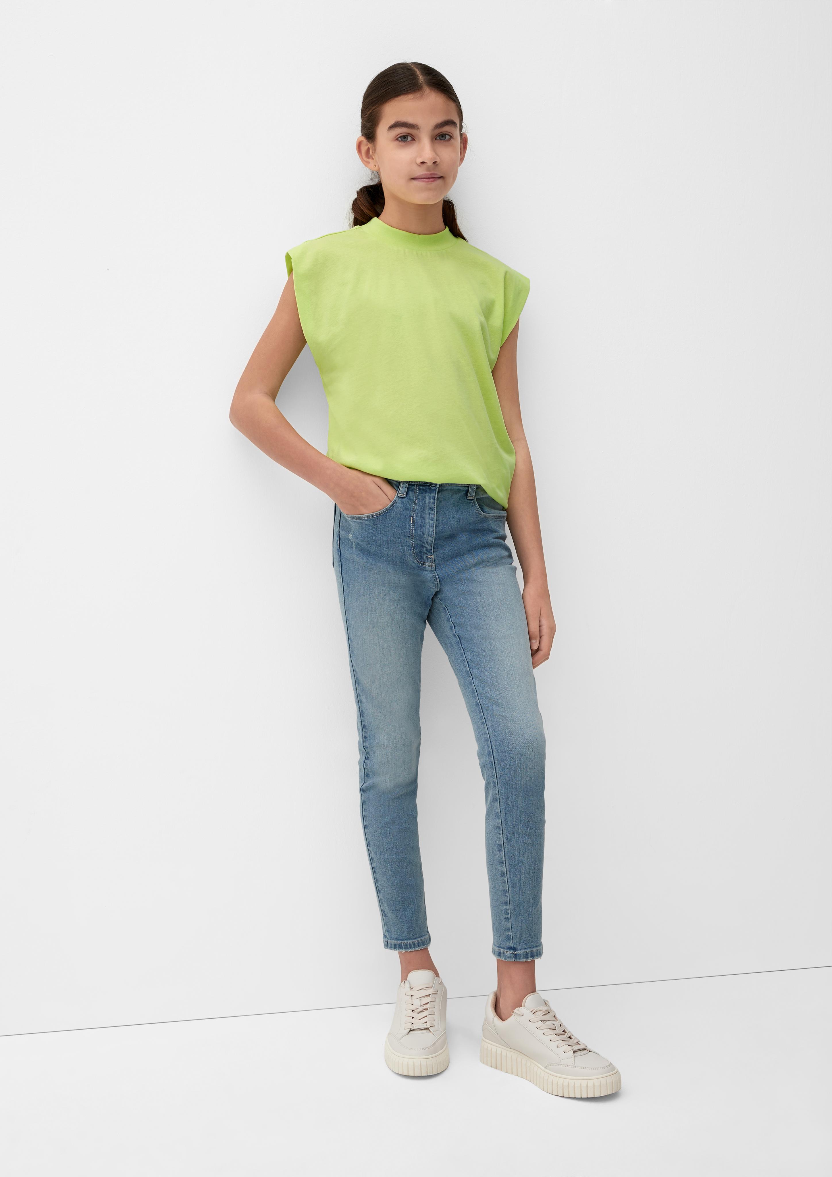 Ärmelloses T-Shirt in V-Shape  2128009-7040
