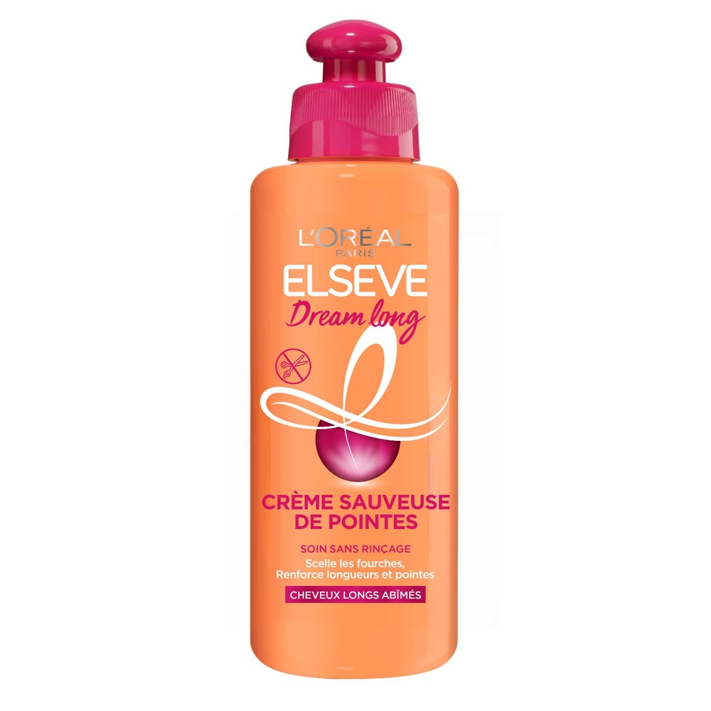 L'Oréal Paris Elseve Dream Long Crème sauveuse de pointes enrichie en kératine et huile de ricin cheveux longs