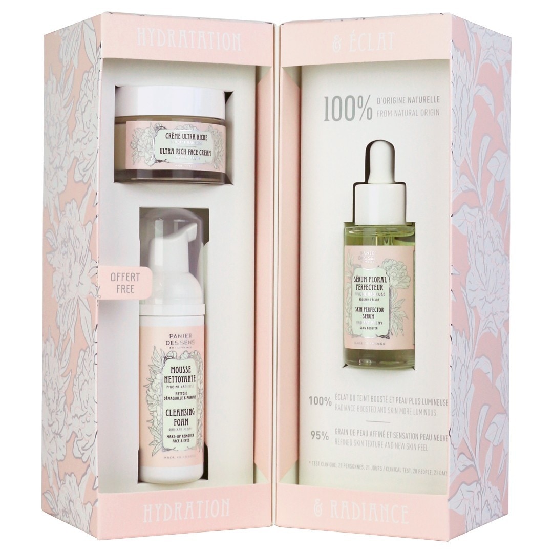 Basket of the Senses Radiant Peony Gift Set