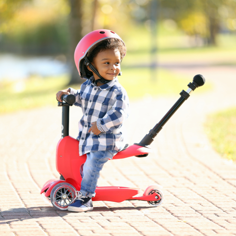 Trottinette évolutive 3 roues – Mini 2Go Deluxe Rouge