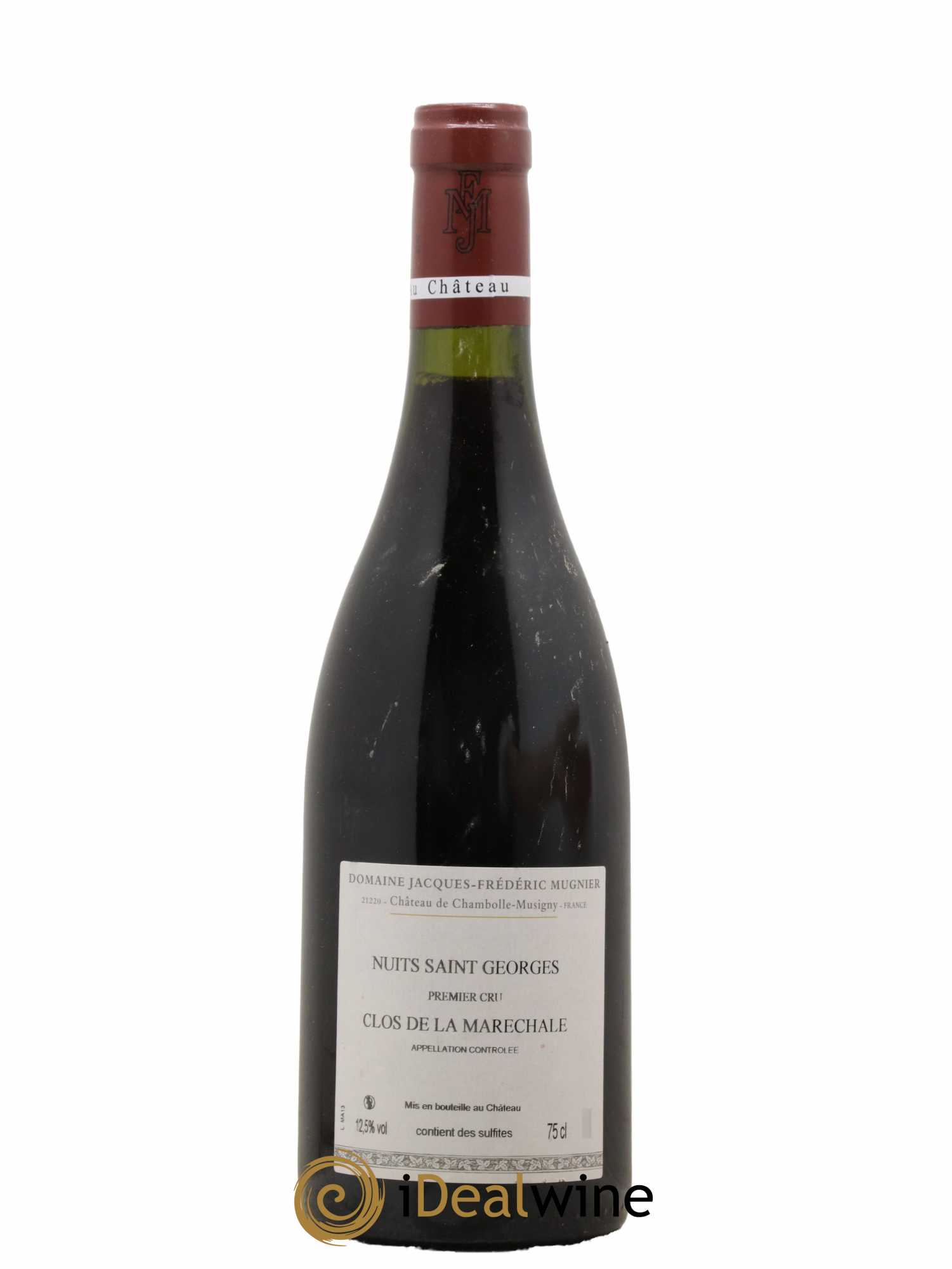 Nuits Saint-Georges 1er Cru Clos de La Maréchale Jacques-Frédéric Mugnier  2013 - Lot de 1 Bouteille