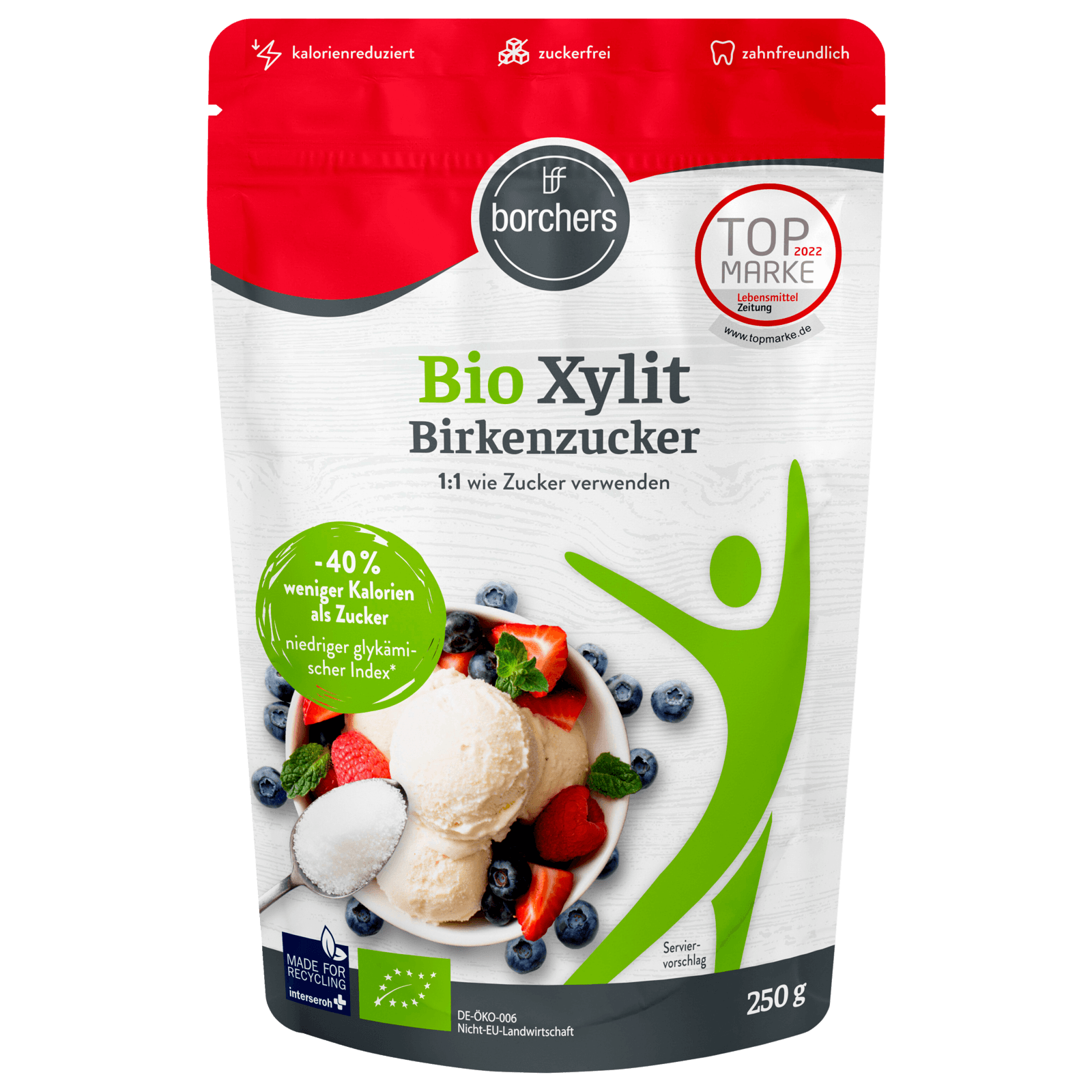 borchers Bio Xylit Birkenzucker 250g