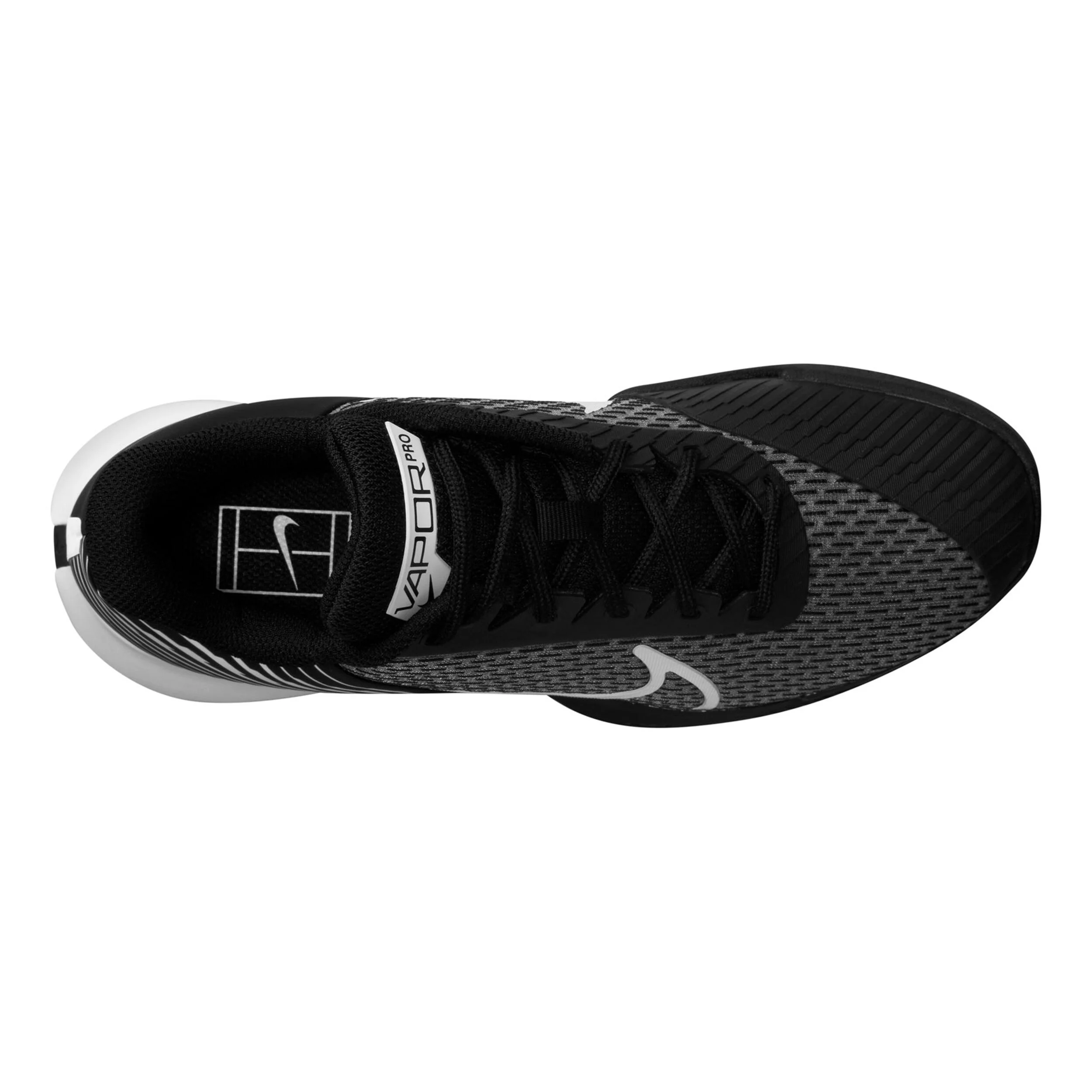 Air Zoom Vapor Pro 2 Allcourtschuh Damen - Schwarz, Weiß