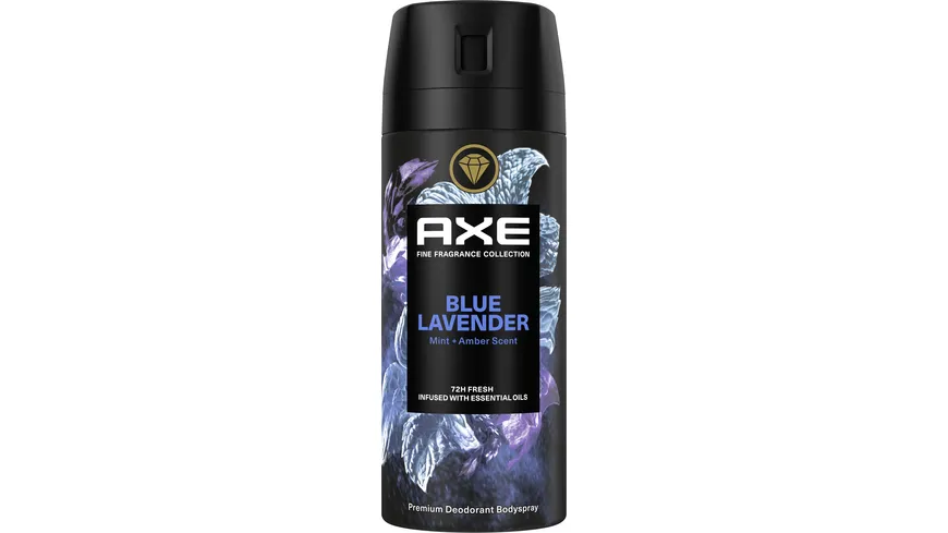 Axe Premium Bodyspray Blue Lavender ohne Aluminiumsalze 150 ml