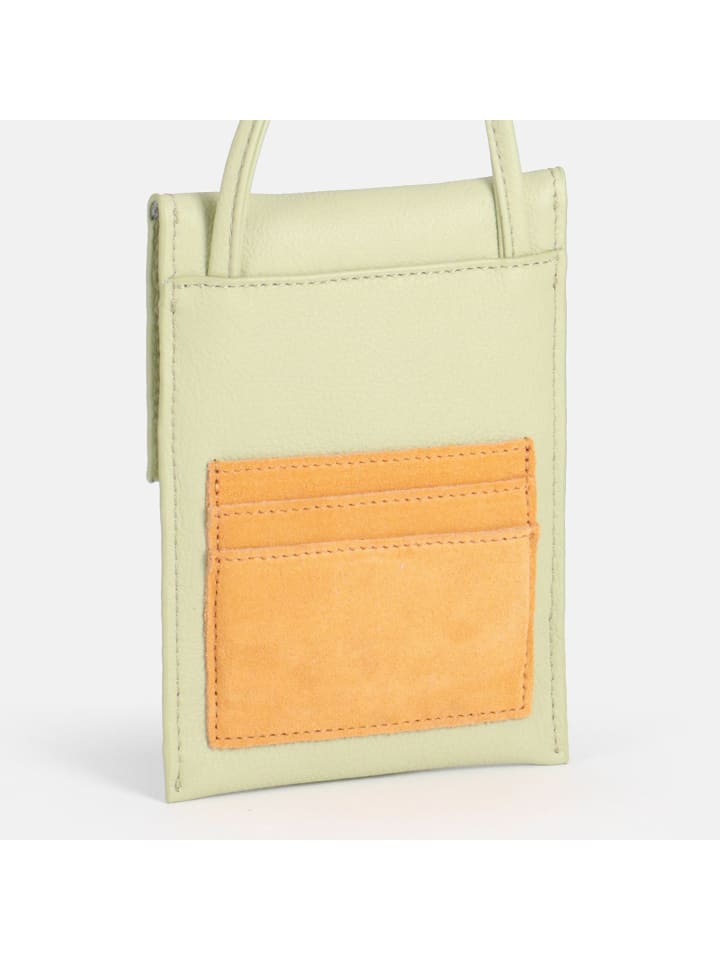 FREDs BRUDER Nastally Handytasche Leder 12.5 cm in pistachio günstig kaufen onesize