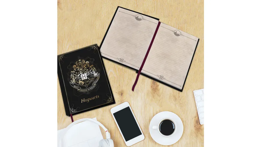 HARRY POTTER Premium A5 Notizbuch Hogwarts
