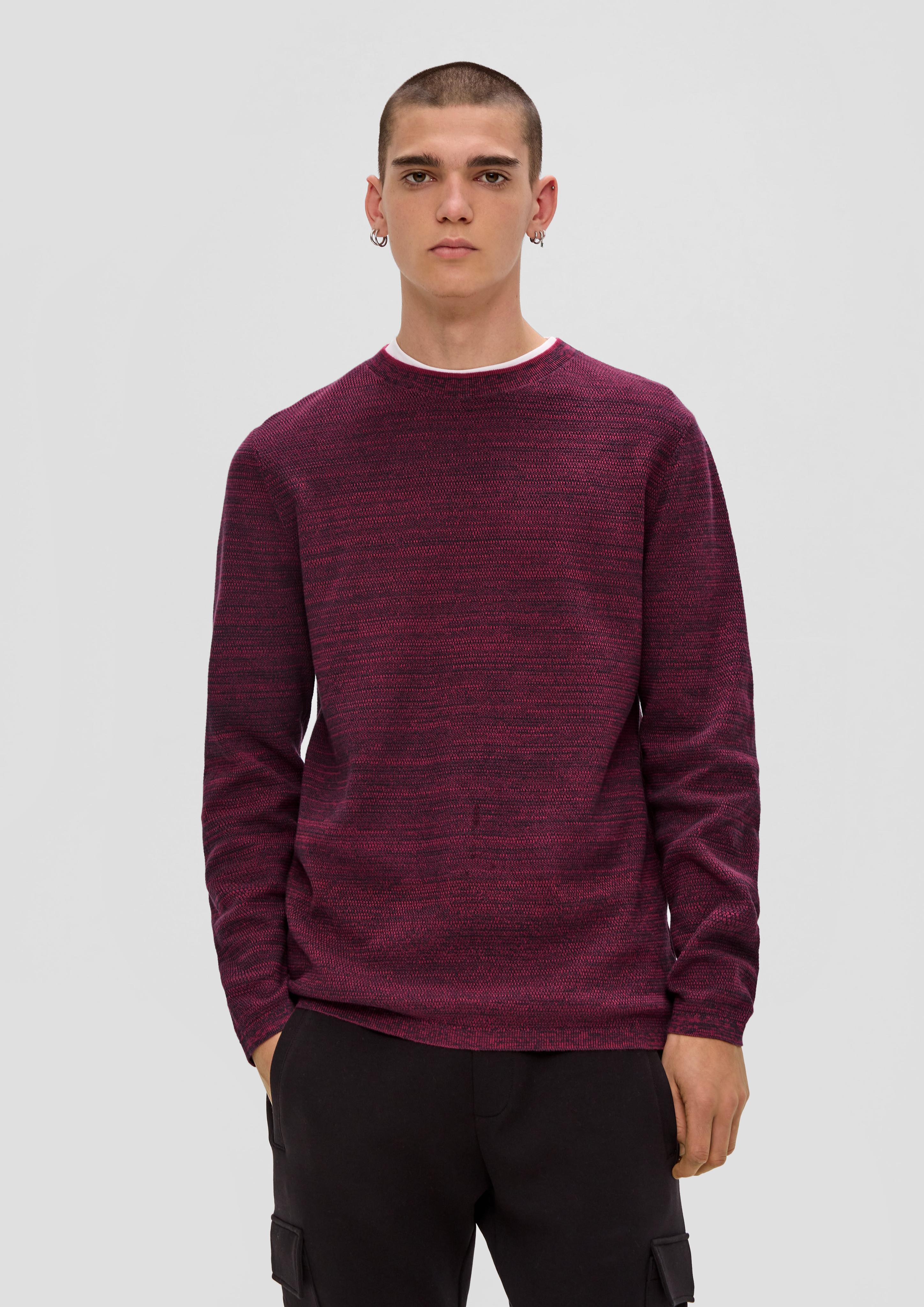 Strickpullover aus reiner Baumwolle  2138544-44W0