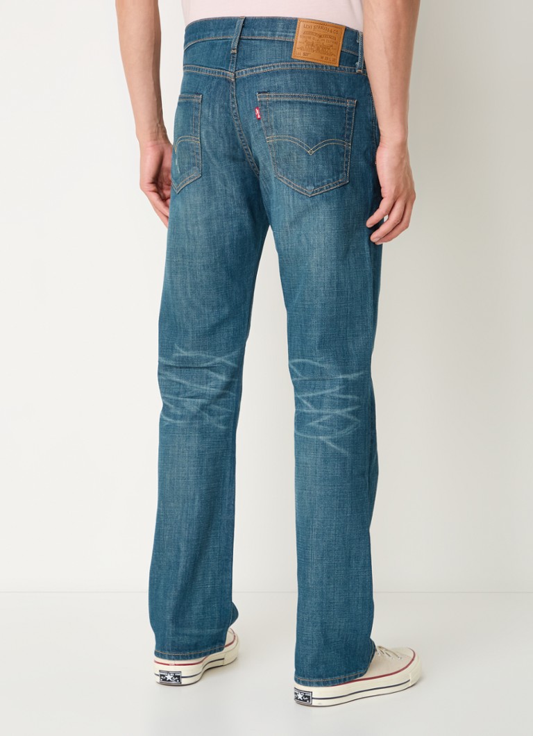 Levi's 527 tiesaus kirpimo džinsai su tamsiu skalbimu