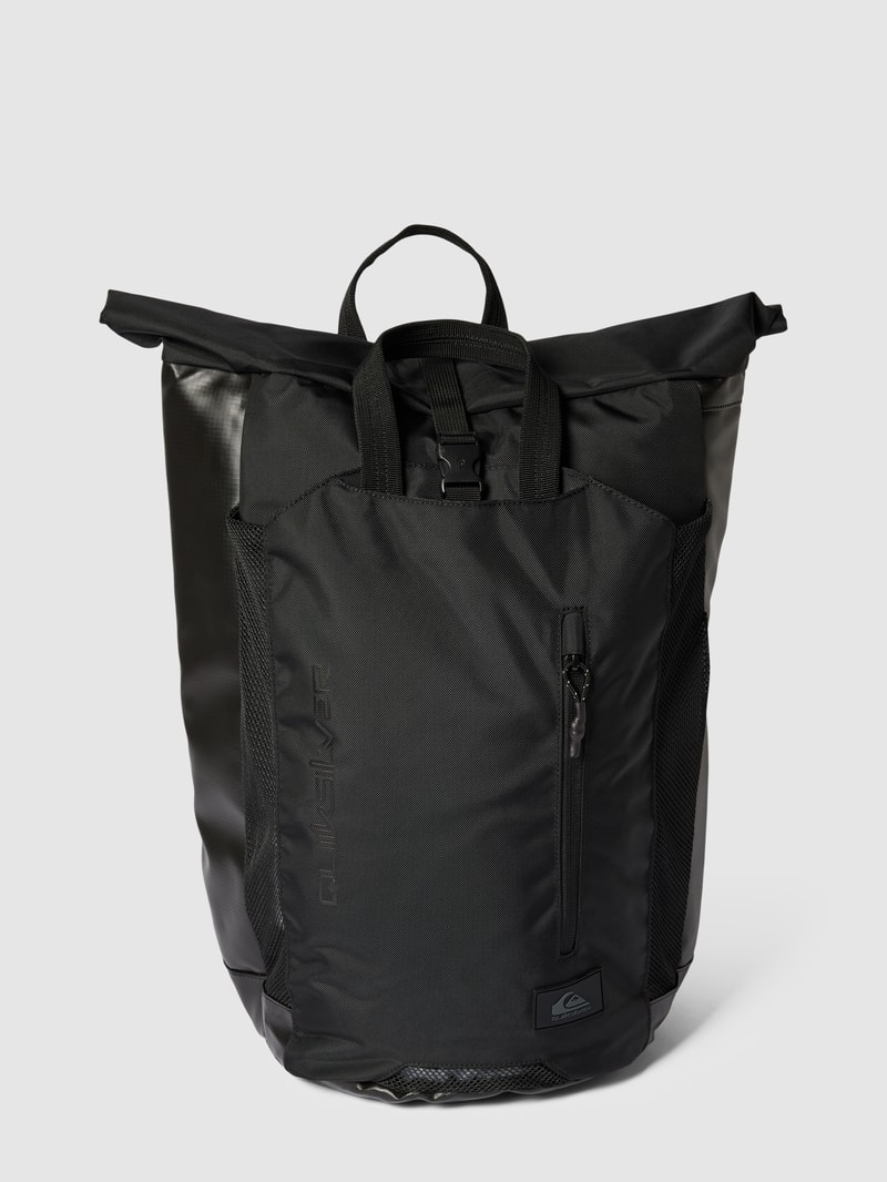 Rucksack mit verstellbaren Schulterriemen Modell 'SECRET' in schwarz