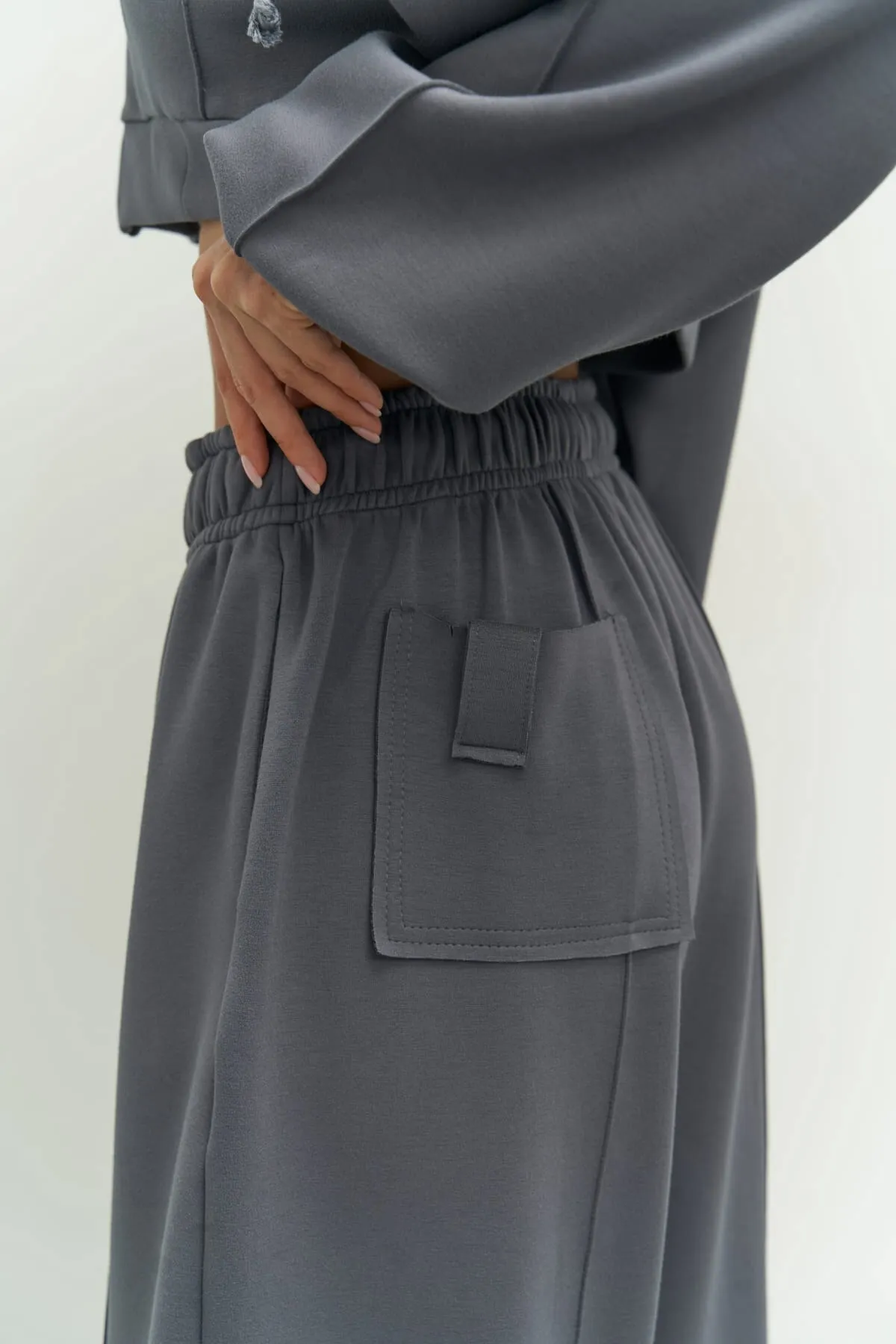 MAİ COLLECTİON  Zweiteiler - Grau - Regular Fit