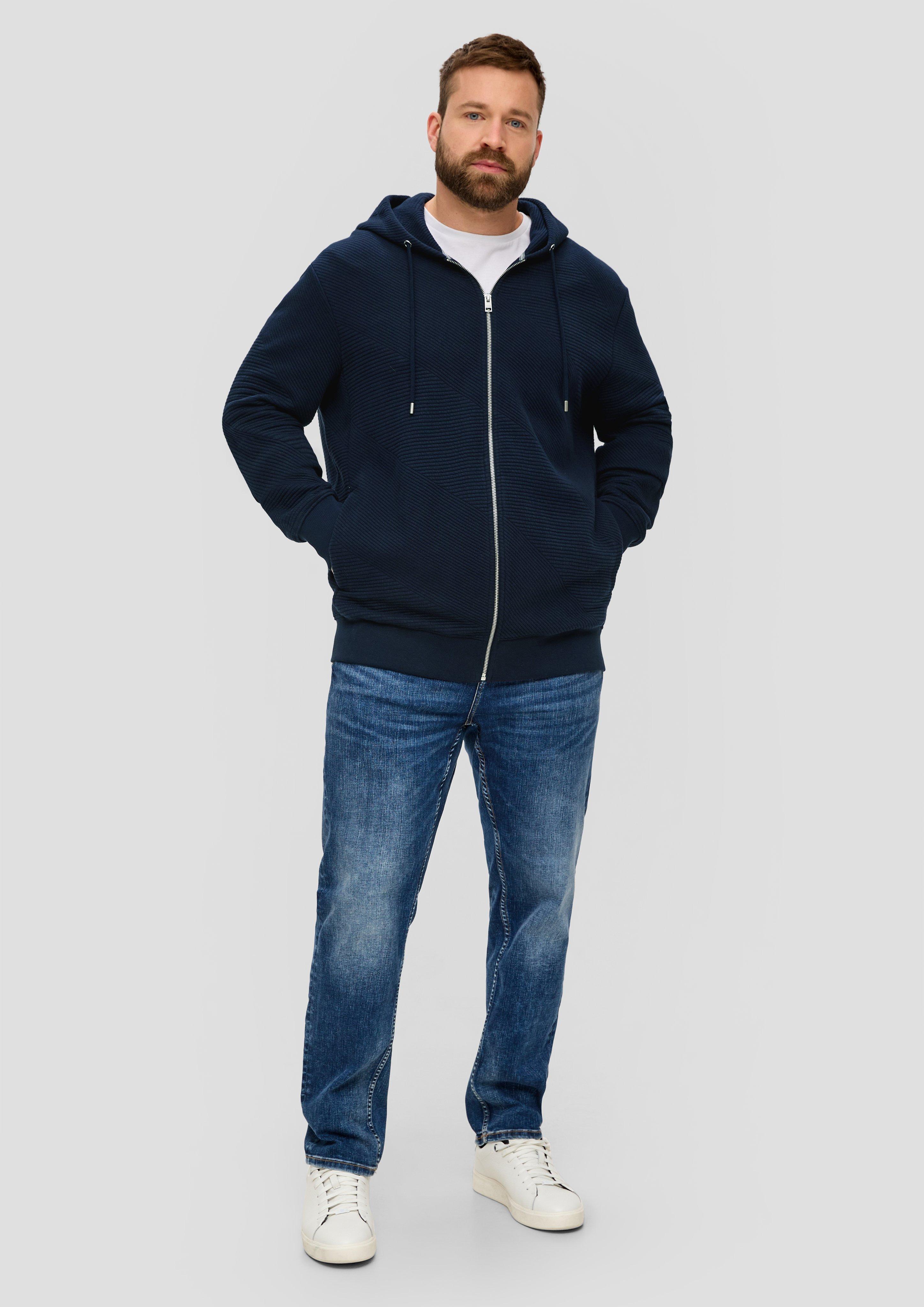 Kapuzenjacke mit Strukturmuster  2143407-5978