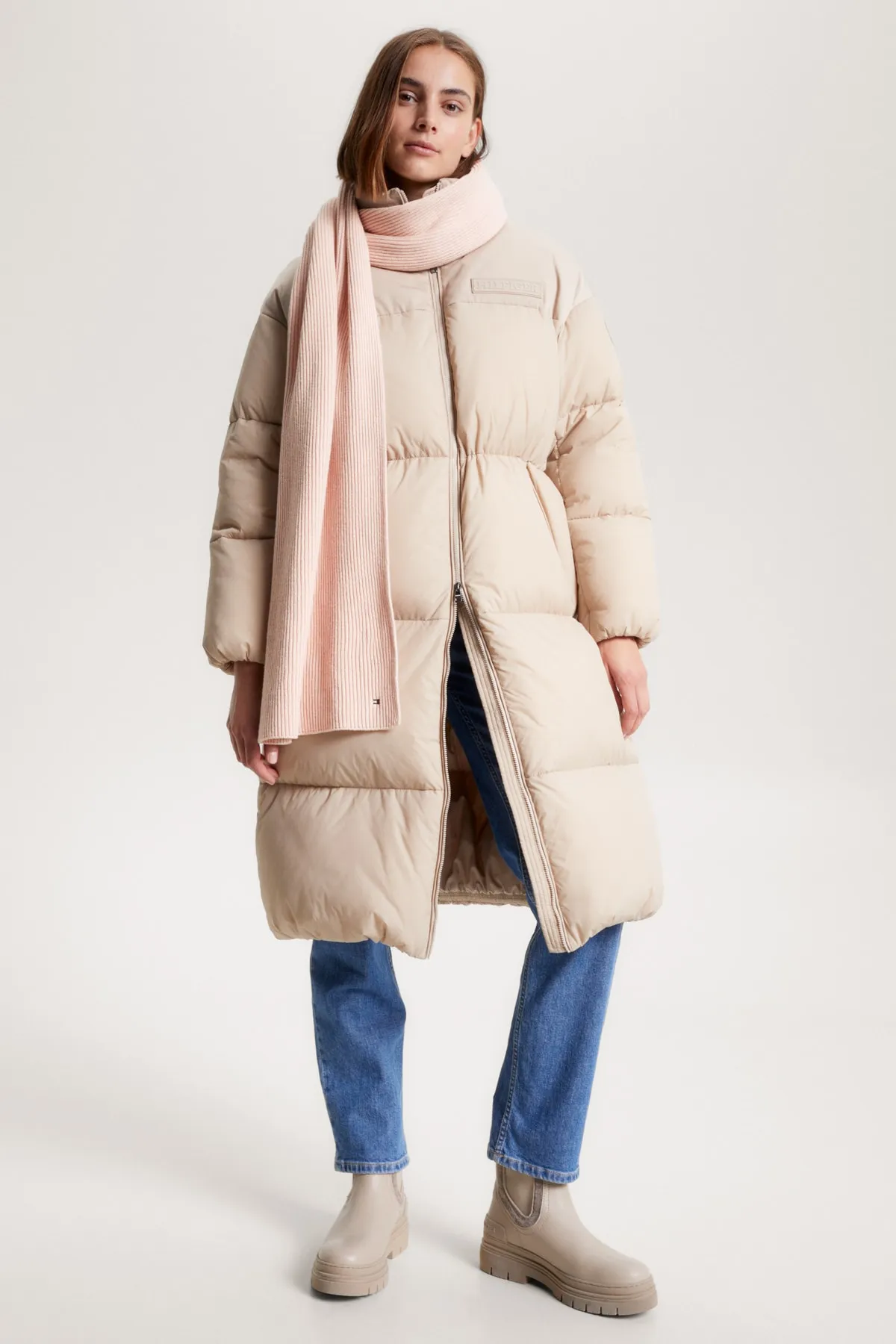 Tommy Hilfiger  Schal Damen/Mädchen Sepia Pink