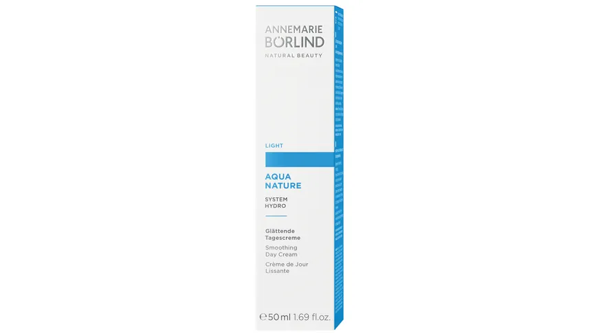 ANNEMARIE BÖRLIND AQUANATURE Glättende Tagescreme light 50 ml