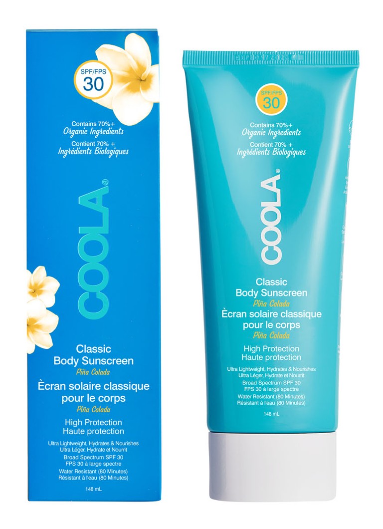 Cremă de protecție solară pentru corp Coola Classic SPF 30, Ananas răcoros